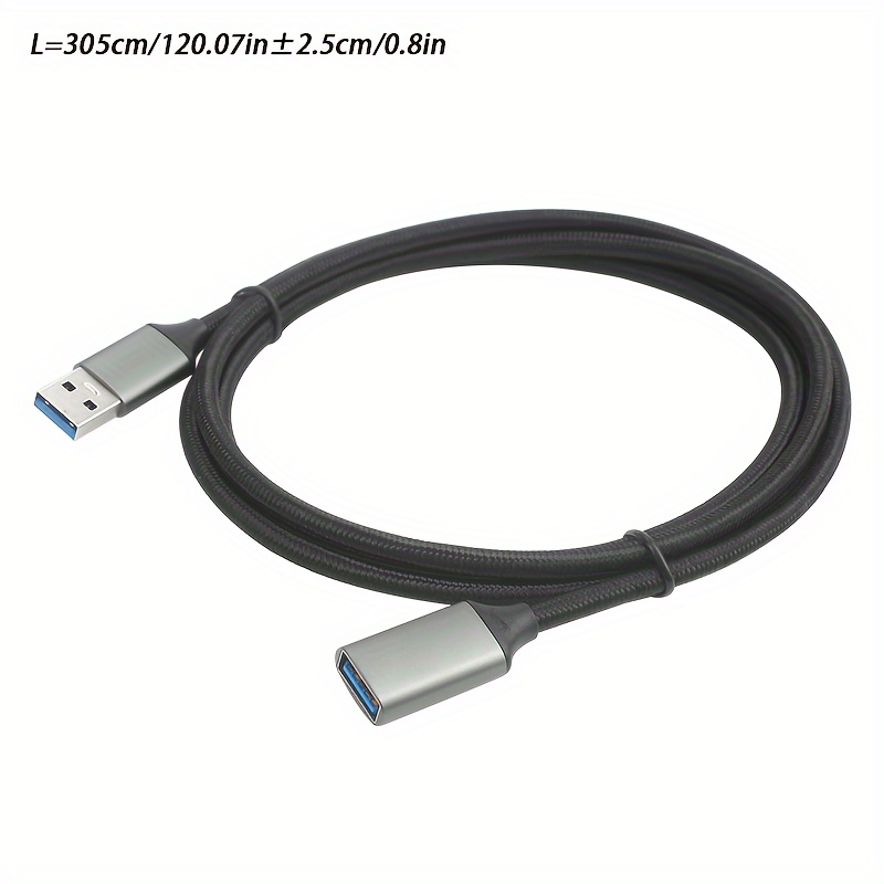 Seamless USB Cable, USB 3.0 Extension Cable, Male to Female USB Cable, High-Speed Data Transfer Cable, Mobile Phone And USB Drive Data Cable, USB Extension for Charging Computer Mouse And Keyboard. 9 Seamless USB Cable, USB 3.0 Extension Cable, Male to Female USB Cable, High-Speed Data Transfer Cable, Mobile Phone And USB Drive Data Cable, USB Extension for Charging Computer Mouse And Keyboard. - Image 9