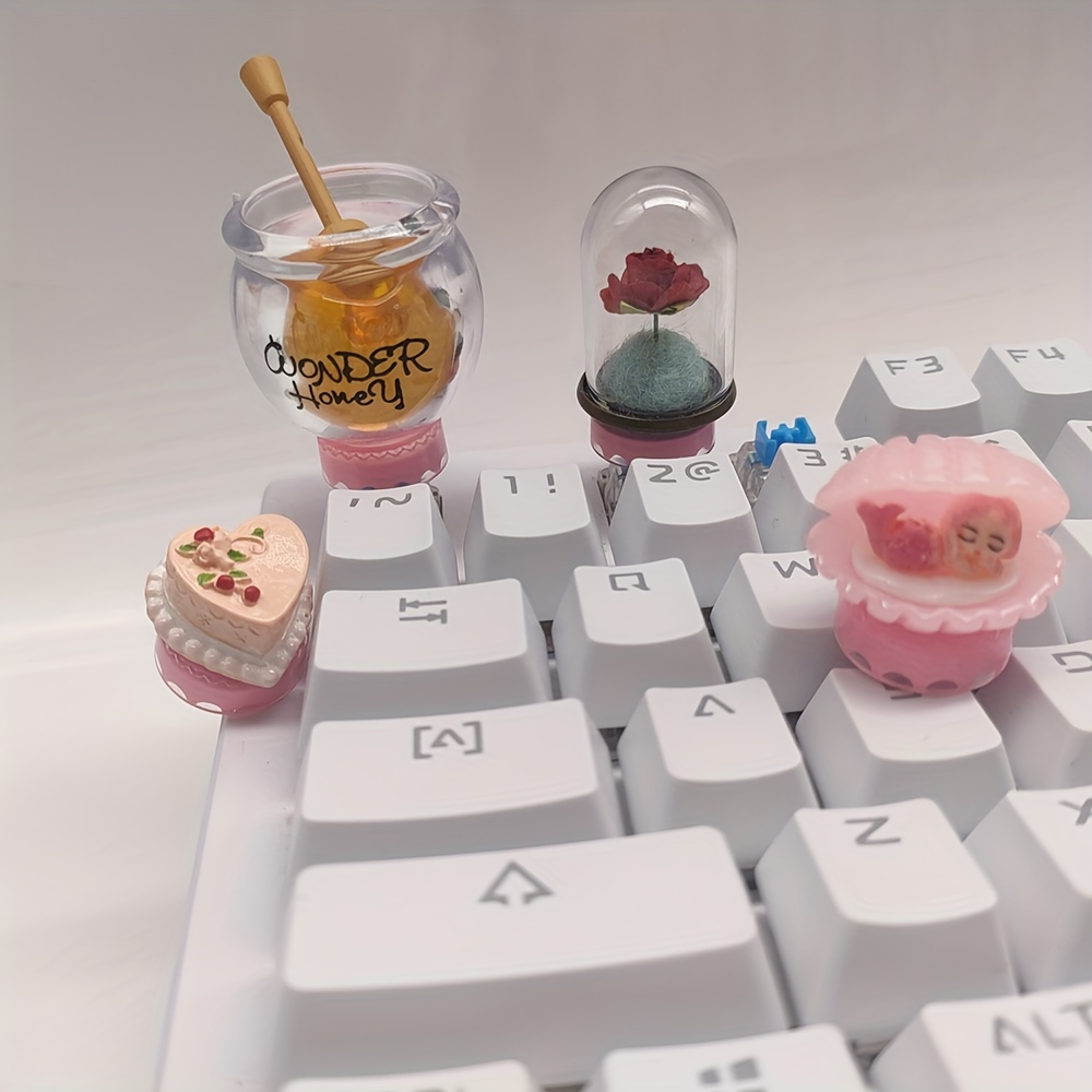 Handmade Custom Cherry Mx Esc Keycaps - Add Cuteness To Your Keyboard With  Diy Accessories - Temu