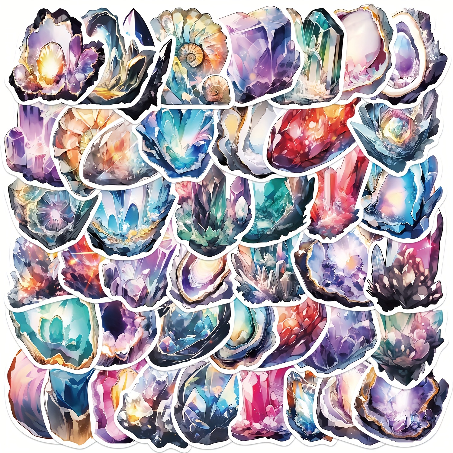 Creative Niche Crystal Stickers Decorative Stickers For - Temu