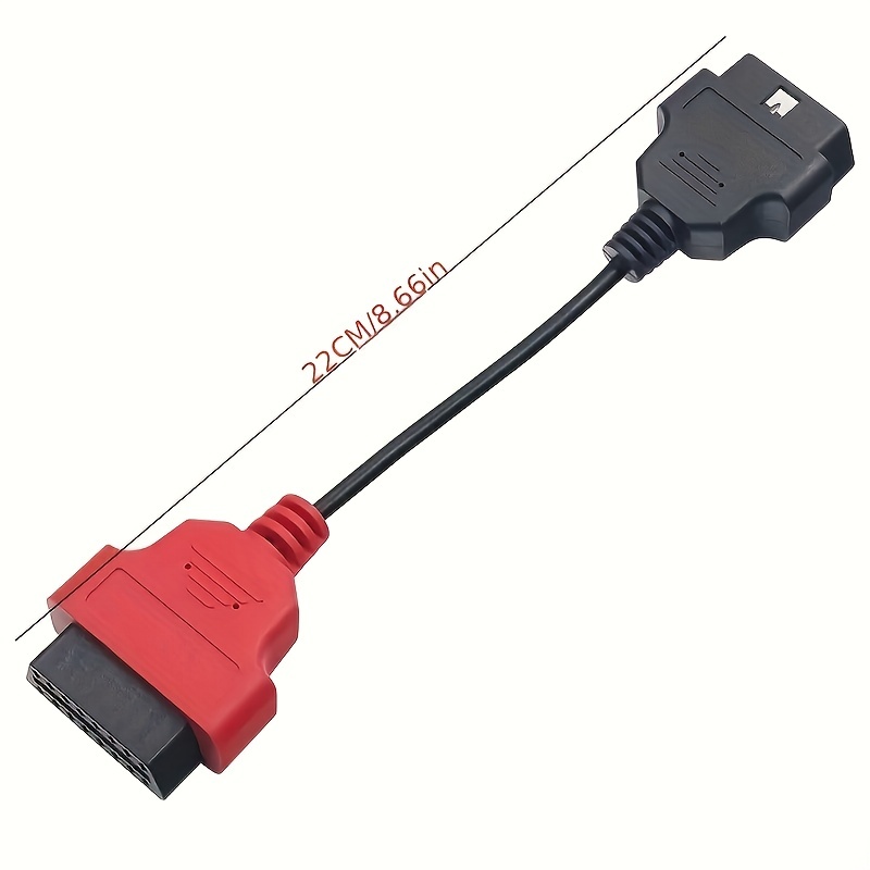 OBD2 Adapter Cable, Scan Tool Adapter Superior Flexibility CAN System  Access OBD2 Diagnostic Cable for Auto ECU Scanner
