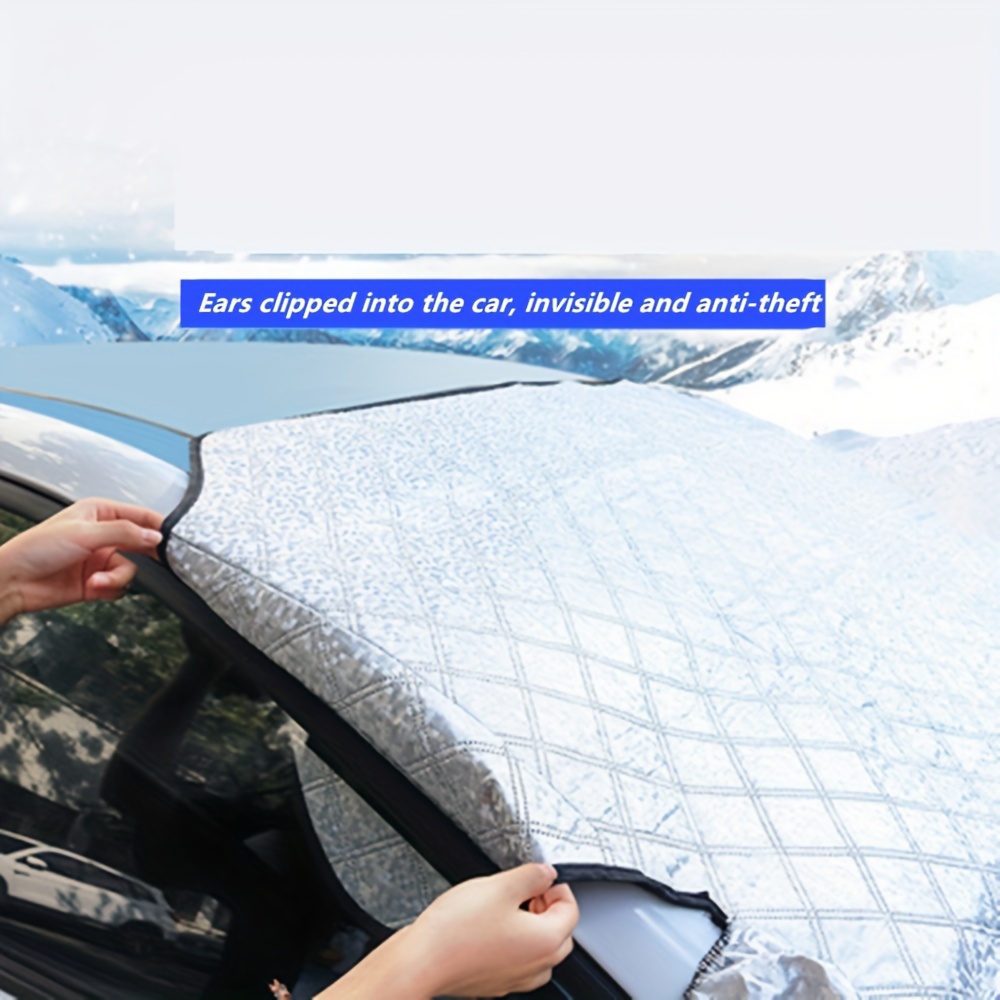 Car Styling Sonnenschutz Schnee Eis Shiled Auto Windschutzscheibe