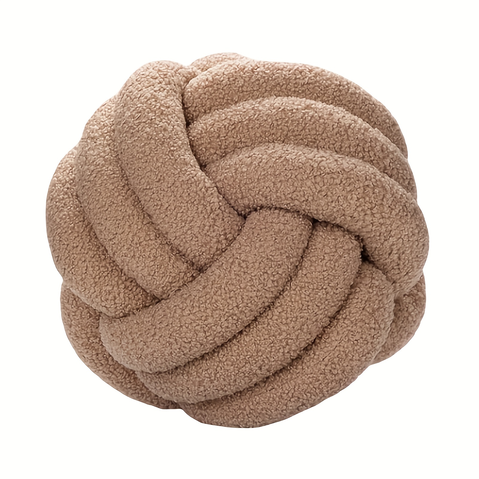 Knot ball outlet pillow