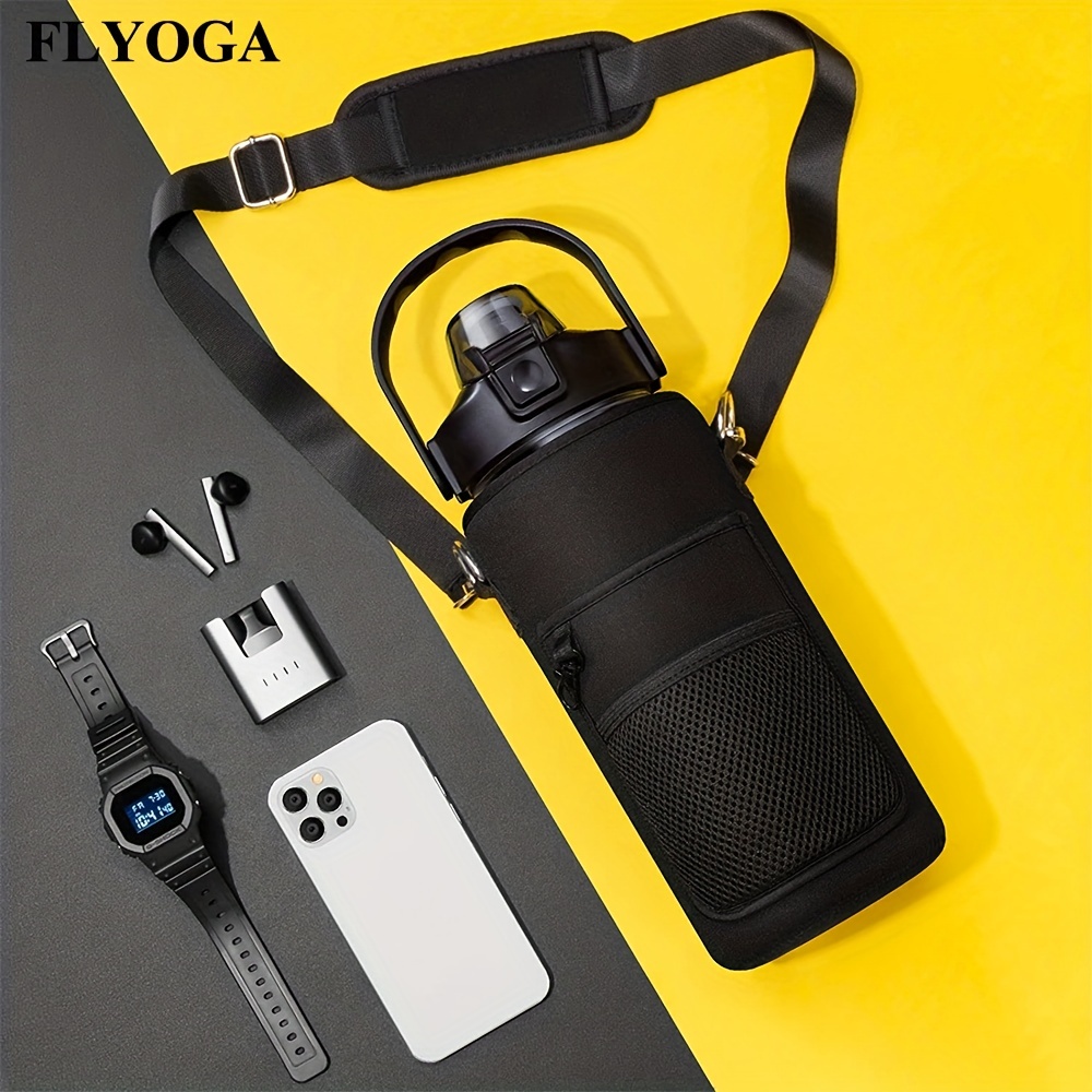 HASTHIP® Luggage Cup Holder Dual Sleeve Water Bottle Holder Travel