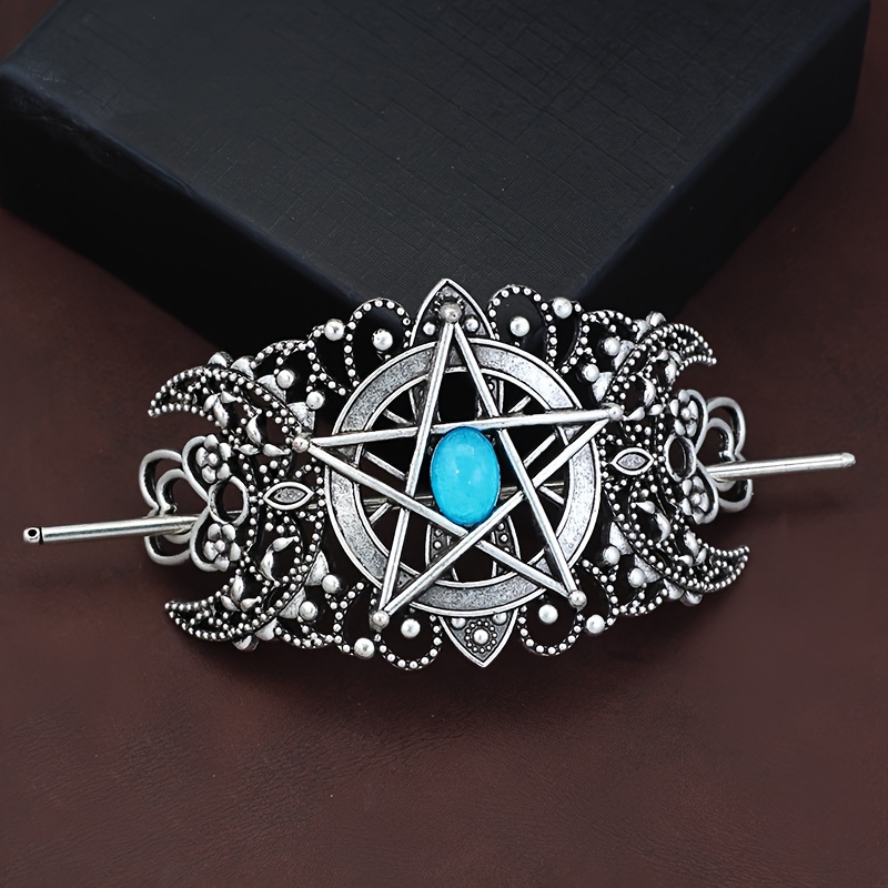 Image of 1pc Vintage Viking Hairpin Hairpin Pagan Hair Accessories Headdress Jewelry Gift