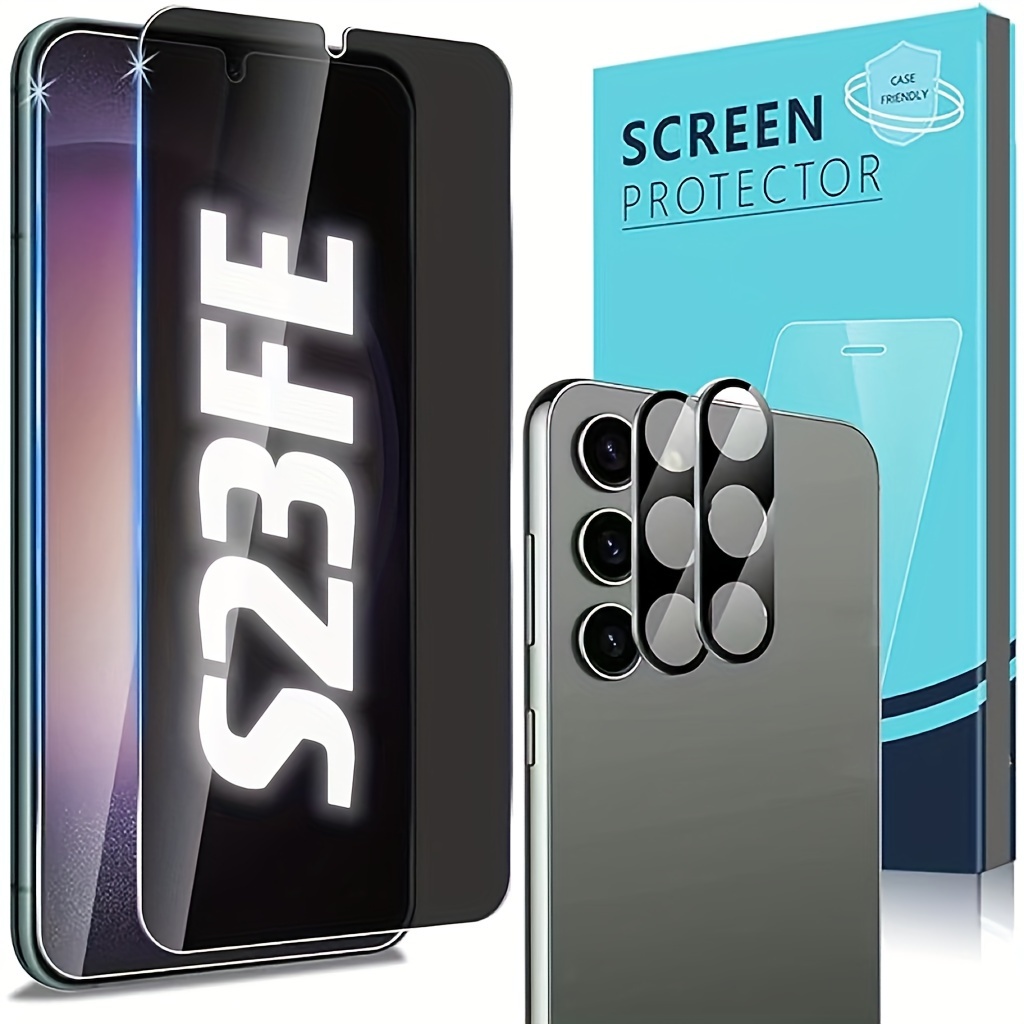 [1+2Pack ] Galaxy S20 Ultra Screen Protector, with 2 Pack Camera Lens  Protector, [Privacy Protection],[9H Hardness Tempered Glass], [No Bubble]  3D