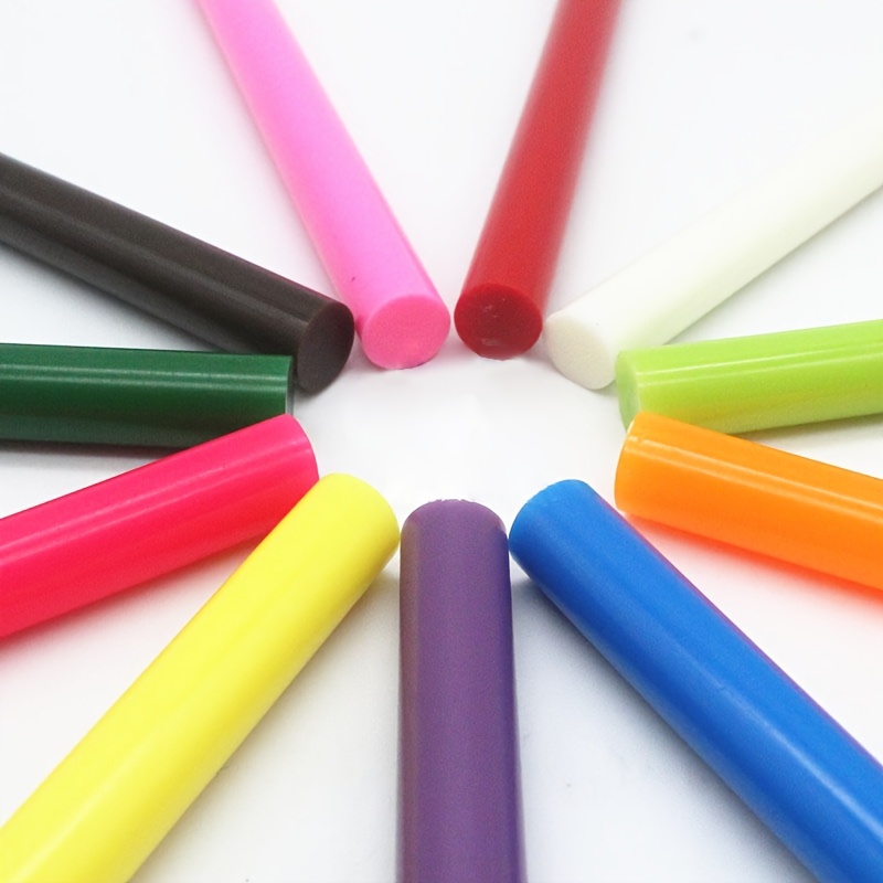 Colorful Hot Glue Sticks Perfect For Diy Art Crafts Sealing - Temu