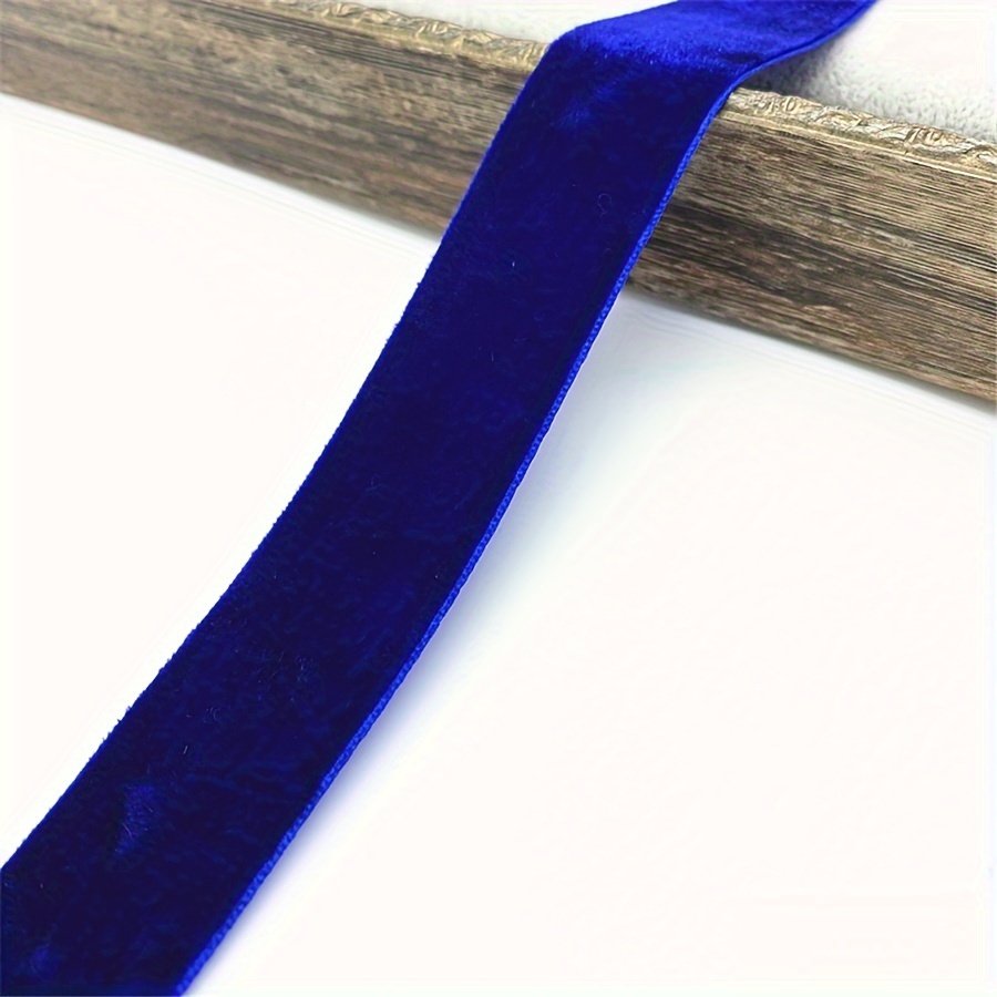 Royal Blue Satin Ribbon 25mm 23 Meters Solid Colors Fabric Ribbon