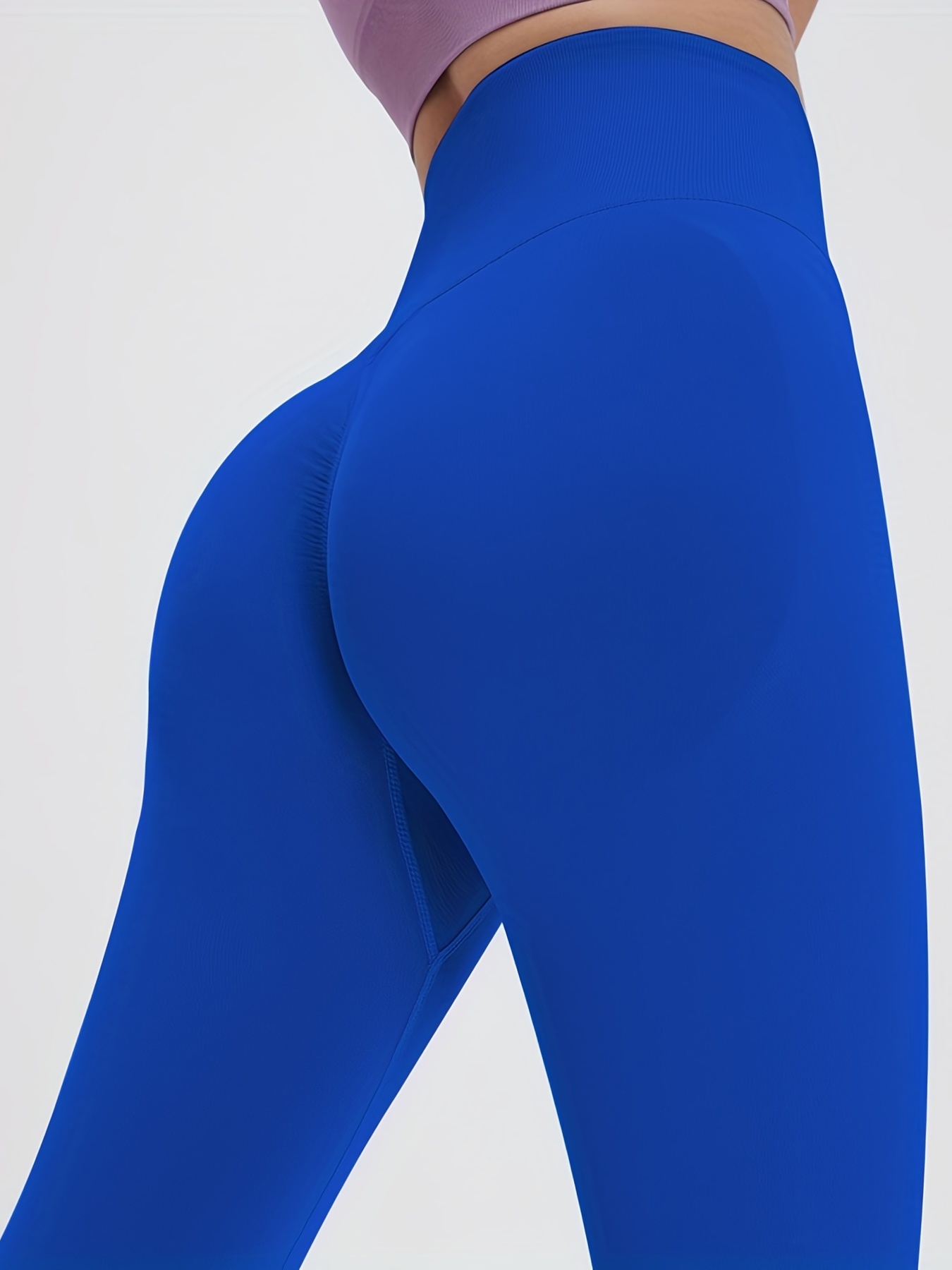 Compre Voltar v bunda yoga leggings mulheres cintura alta fitness