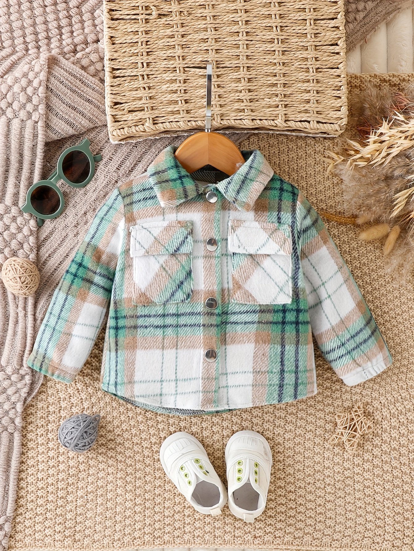 Baby boy clearance plaid jacket