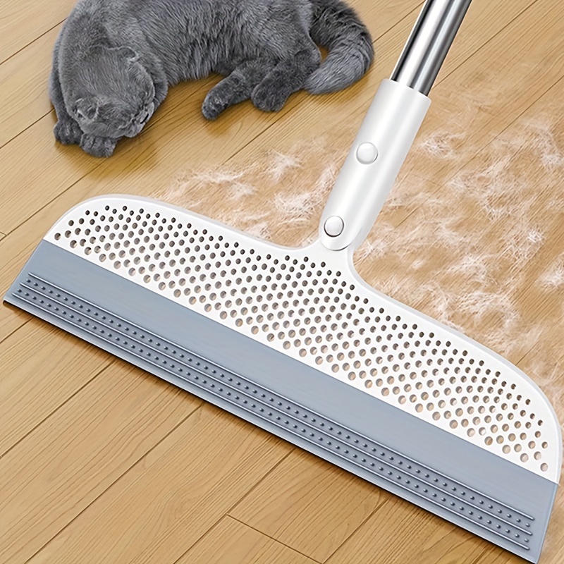 Magic Silicone Broom Lengthen Floor Cleaning Squeegee Pet - Temu