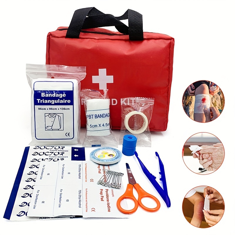 1 Set Reise-Erste-Hilfe-Set-Tasche, Notfall-Organizer Für