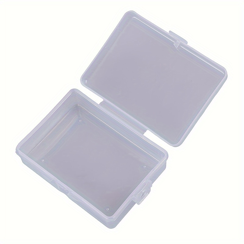 Mini Clear Storage Box, Scrapbook Sticker Transparent Storage