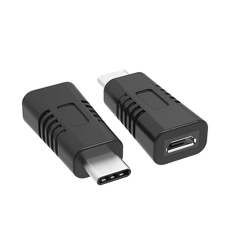 USB-MICRO B TO USB-C ADAPTER BLACK
