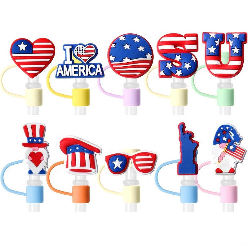 Silicone Straw Head Cover Cute Silicone Straw Head Cover - Temu