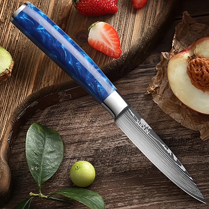 Paring Knife 3.5 inch Small Kitchen Knife, Sharp Fruit Knife Stainless  Steel