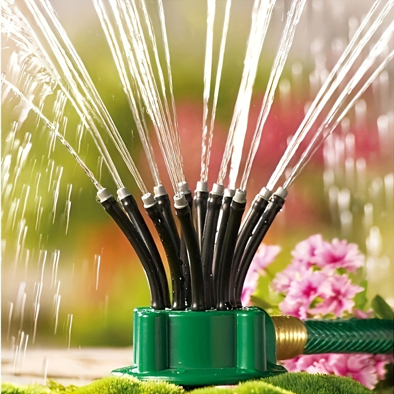 1pc 360 Degree Automatic Sprinkler, Lawn Irrigation Head Set