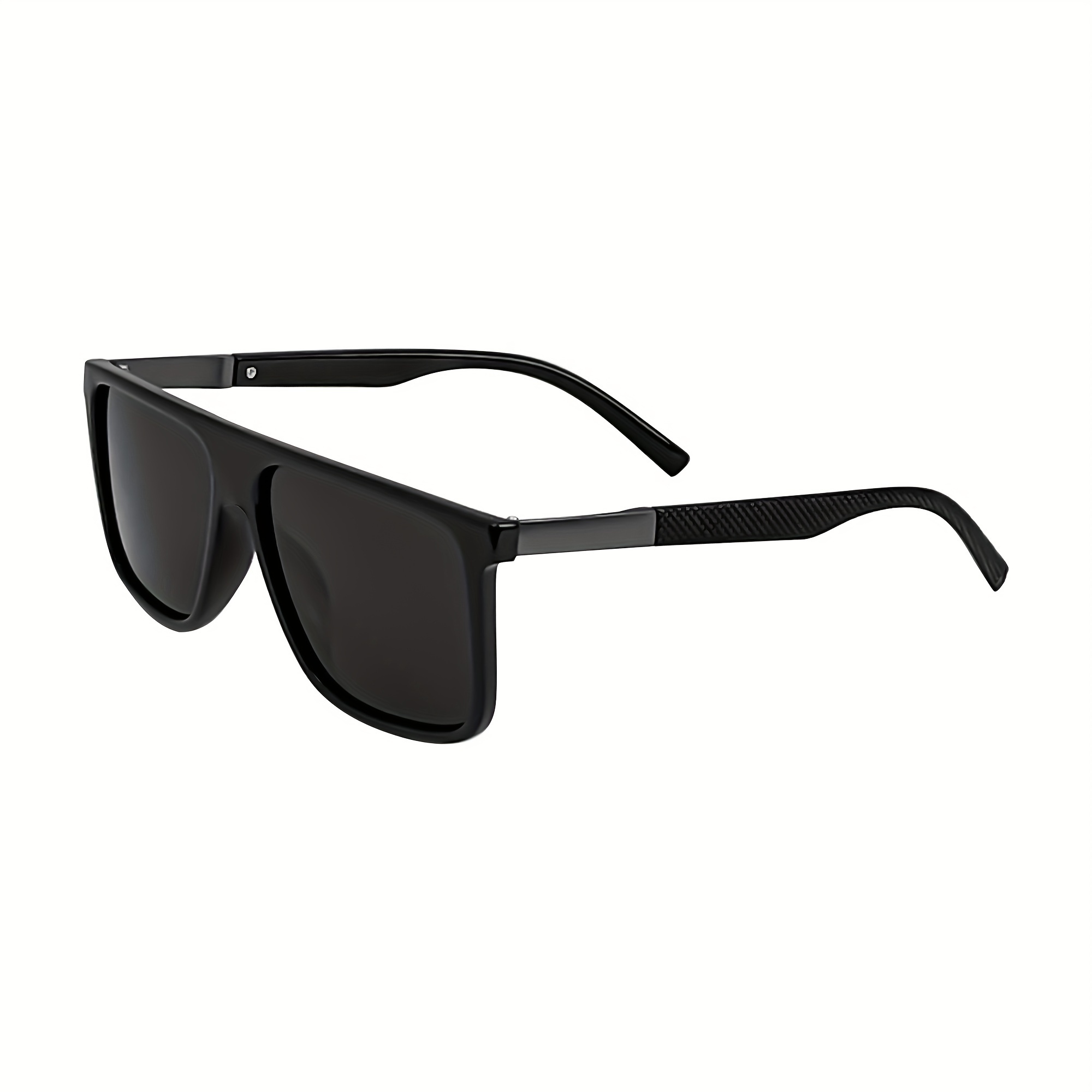 Premium Cool Trendy Polarized Flat Top Square Sunglasses For Men