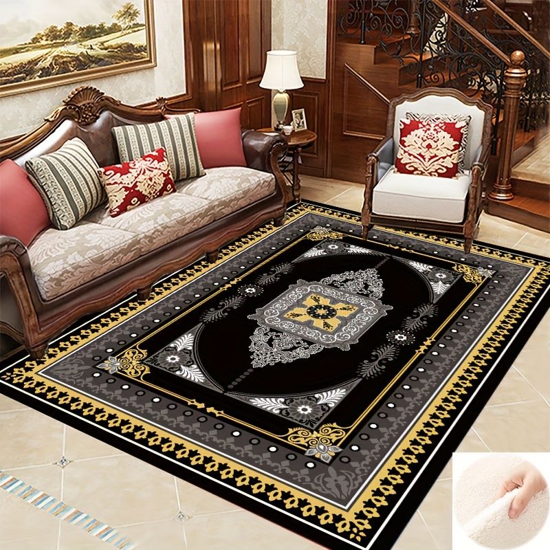 Boho Anti Fatigue Kitchen Rugs, Vintage Absorbent Non Slip Rugs,soft Faux  Sheepskin Floor Mat European Court Style Carpet Mat Easy To Clean, Washable  Anti-skid Throw Rugs Home Decor, Room Decorative Rugs Farm