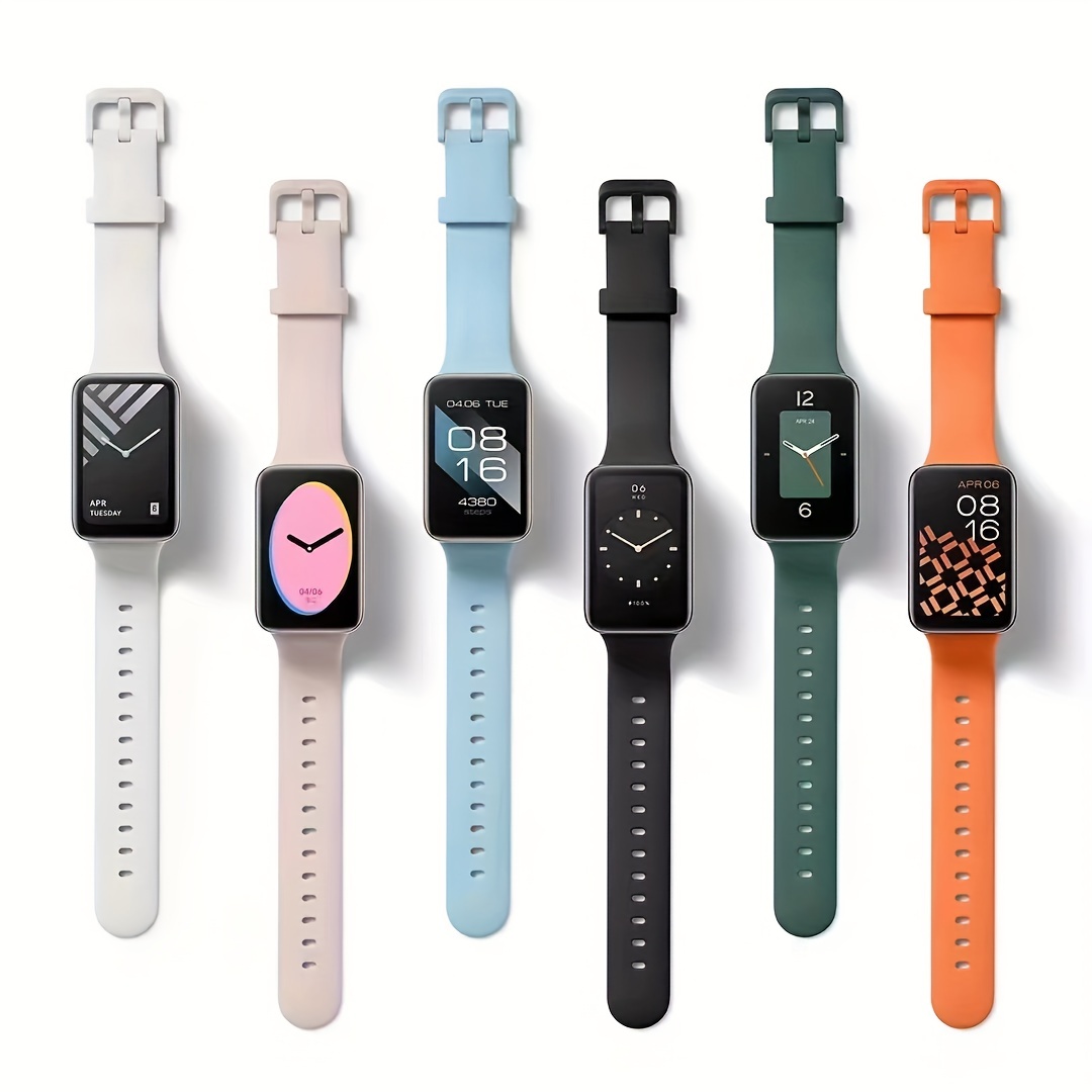  Correas de repuesto compatibles con Redmi Watch 3 Lite/Redmi Watch  3 Active, pulsera de silicona suave y colorida ajustable de liberación  rápida para reloj deportivo Redmi Watch 3 Lite (4 