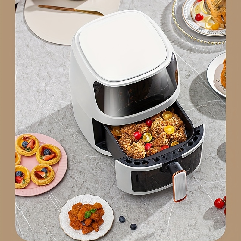 Large Capacity Air Fryer With Color Touch Screen Perfect For - Temu Belgium