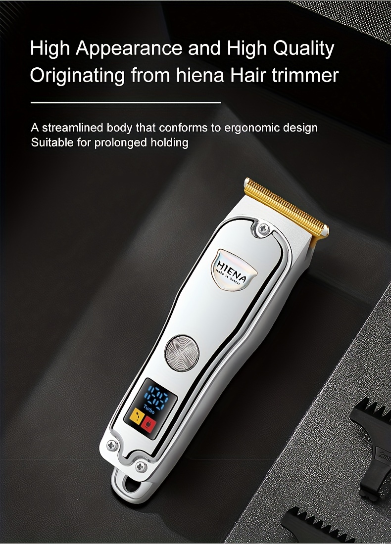 Usb Charging Hair Clipper Oil Head Head Shaver Engraving - Temu