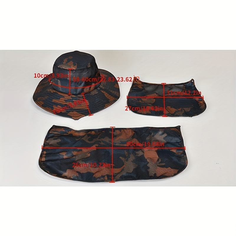 Wide Brim UV Protection Fishing Hat for Men