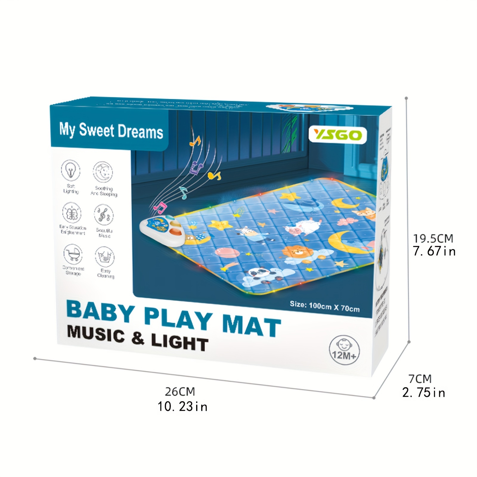 Baby light up cheap play mat