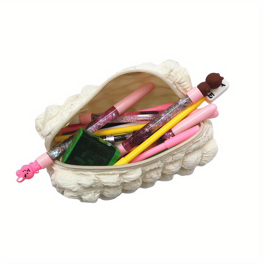 Trousse à crayons pour Adultes sac à stylo esthétique pour adolescent  collège pochette