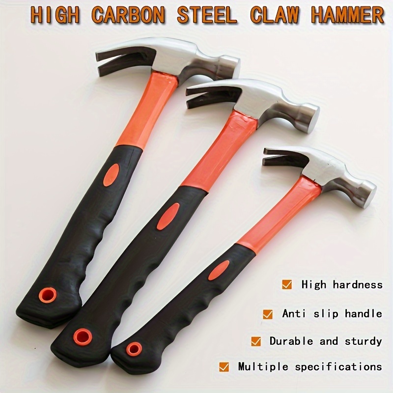 Household Multifunctional Hammer Plastic coated Handle Claw