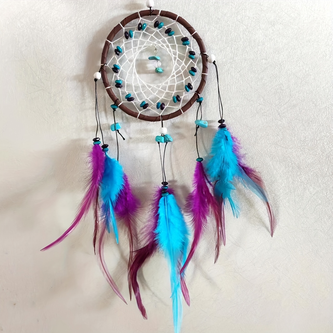 unicorn Dream Catchers Handmade Rope Tassel Mini Bohemian Wall Hanging Net  Car Pendant Home Decorations