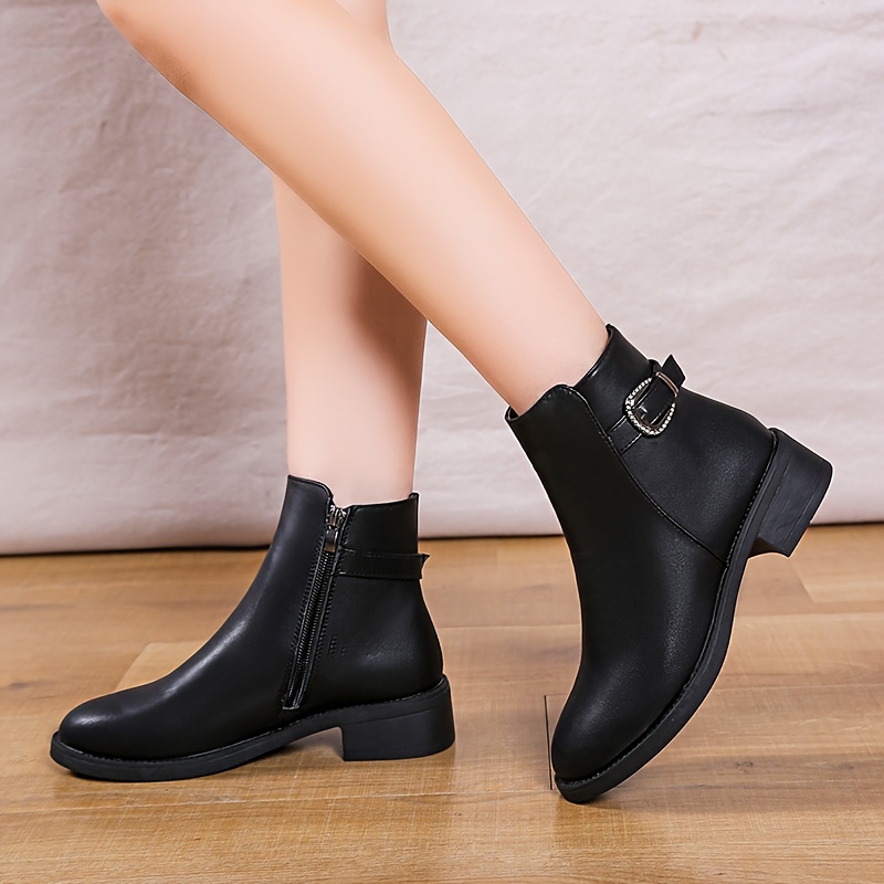 Womens leather short boots sale