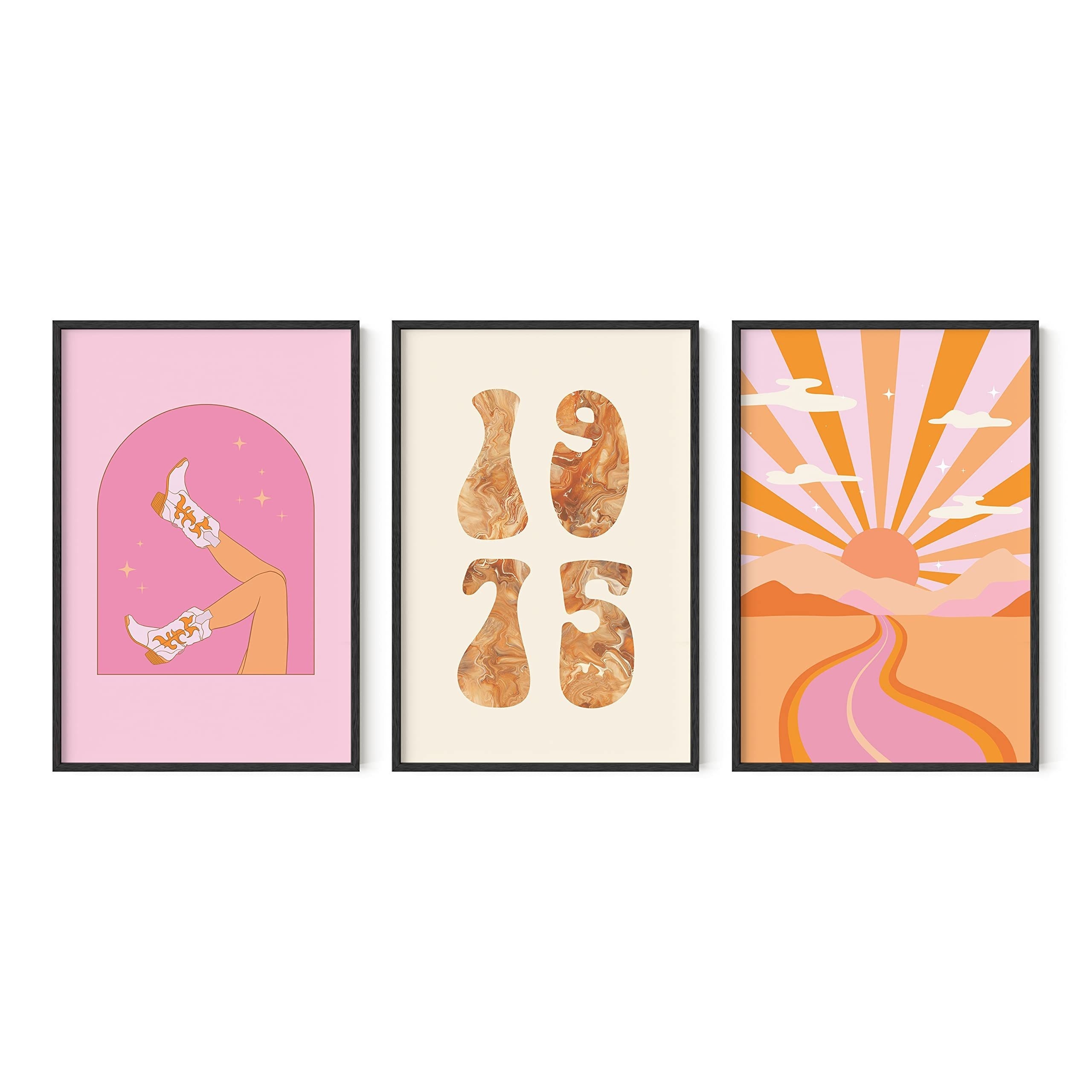 Unframed Canvas Preppy Posters For Room Aesthetic - Temu