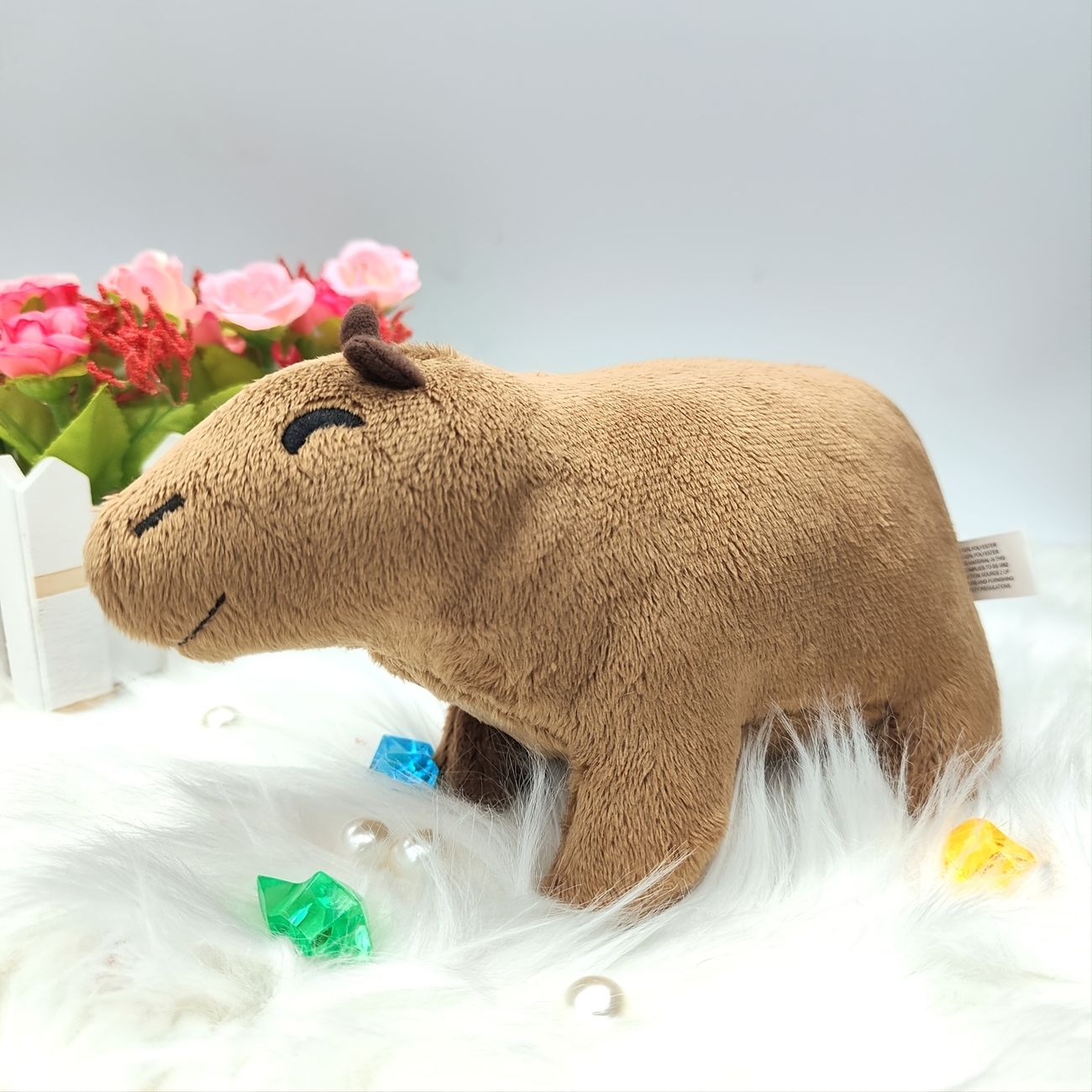 7 8 In 19 8cm Capybara Rodent Plush Toy Cute Stuffed Animal Doll Super Soft  Stuffed Toy Great Gifts For Kids | Check Out Today's Deals Now | Temu