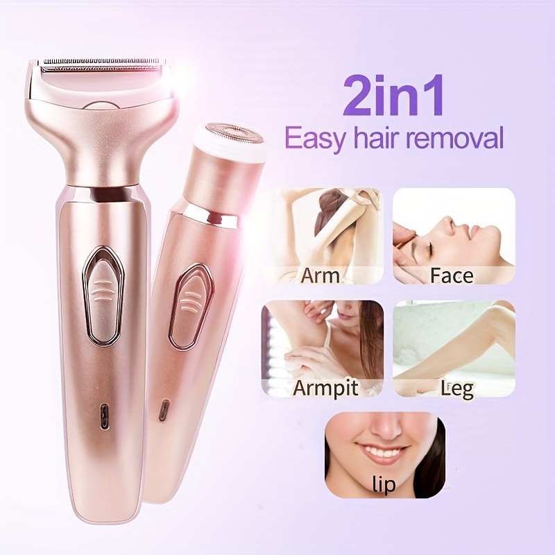 Depiladora Facial para mujer, depiladora eléctrica para el cuidado de la  mujer, depiladora Facial con rosca, afeitadora Facial Zhivalor LN-1271