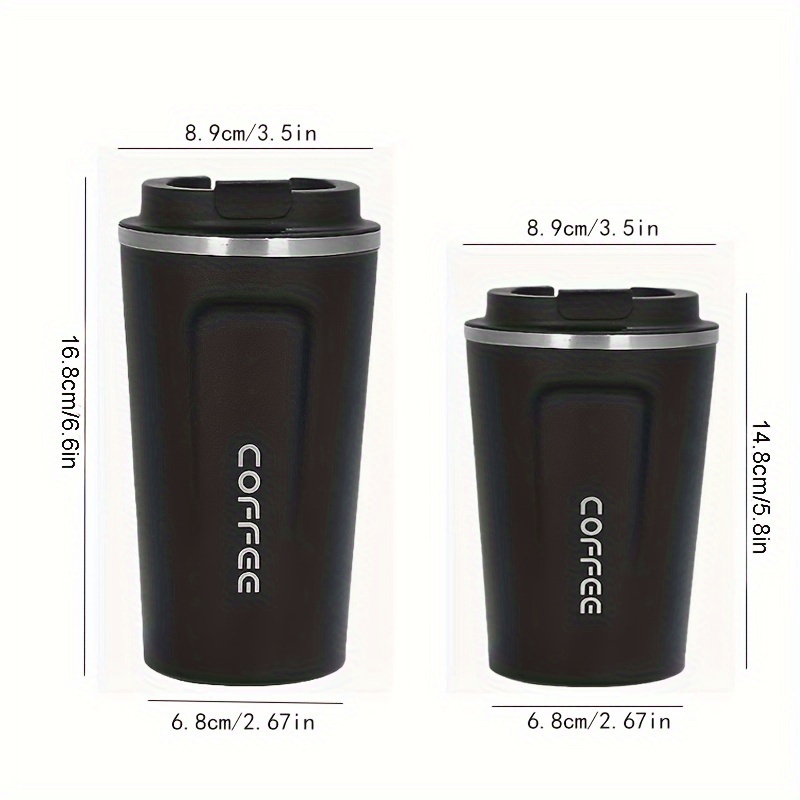 20oz Stainless Steel Thermos Mug Tea Coffee Thermal Cup Travel Mug Insulated  for Home Office Outdoor 