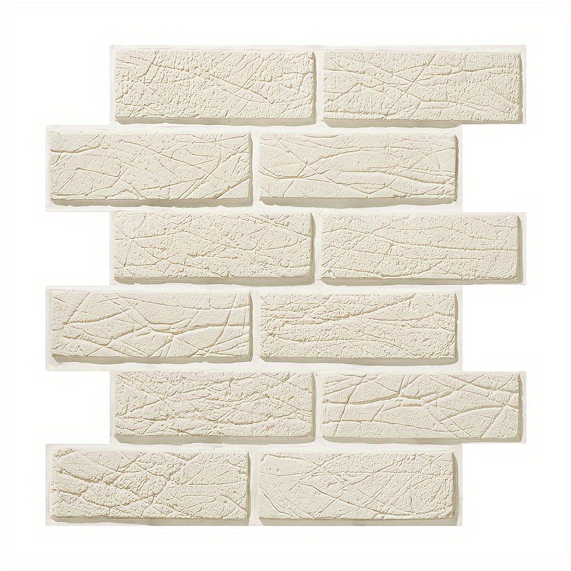 Cork Brick Wall Tile for Feature Walls, Bath, Living Room, Fireplace,  Kitchens 