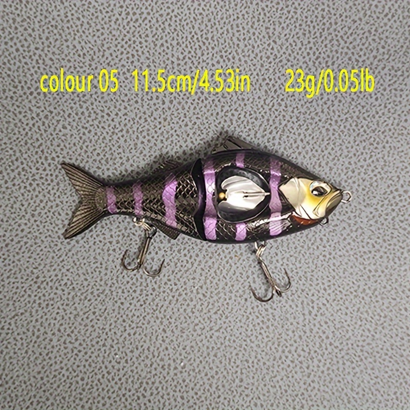 4.53in Fishing Lures Minnow Hard Bait Floating Saltwater Fishing Tackle  Kits 2pcs