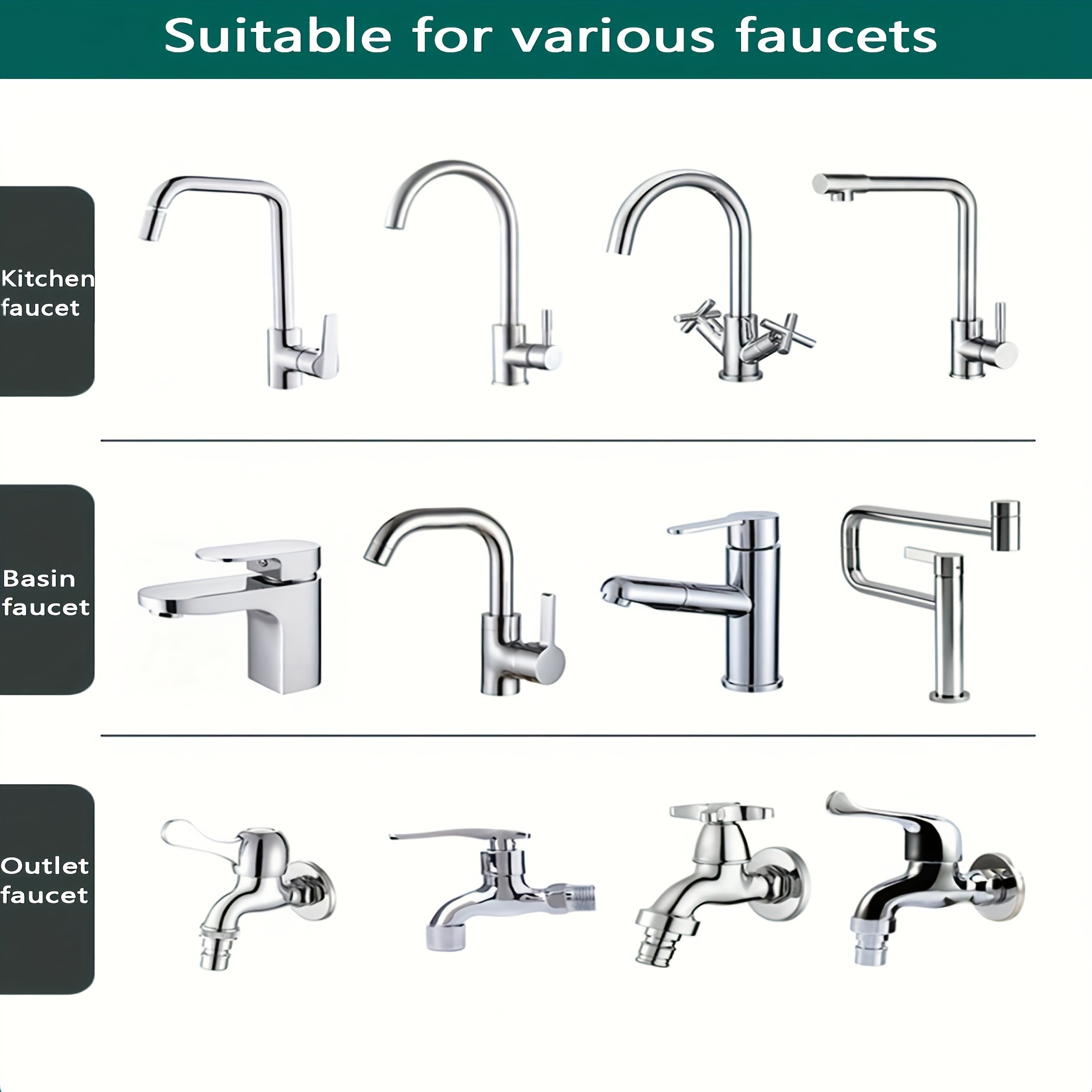 Faucet Mount Filters, Faucet Water Filter Tap Water Purifier For