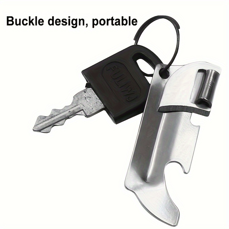 Stainless Steel Small Portable Can Opener Foldable P38 Can - Temu