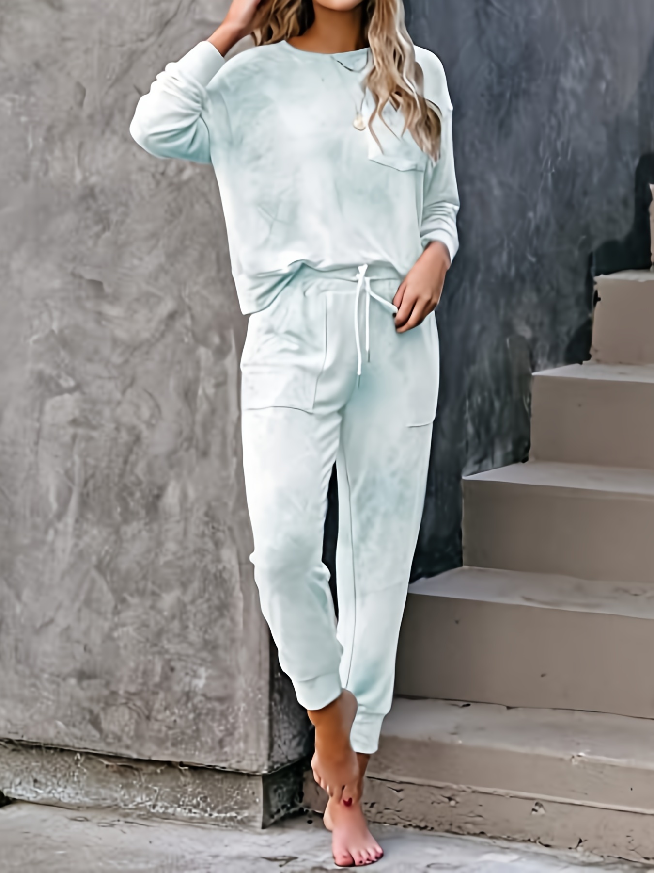 Top Manches Longues Tie-dye Moon And Sky - Femme - Taille M - Occasion Bon état