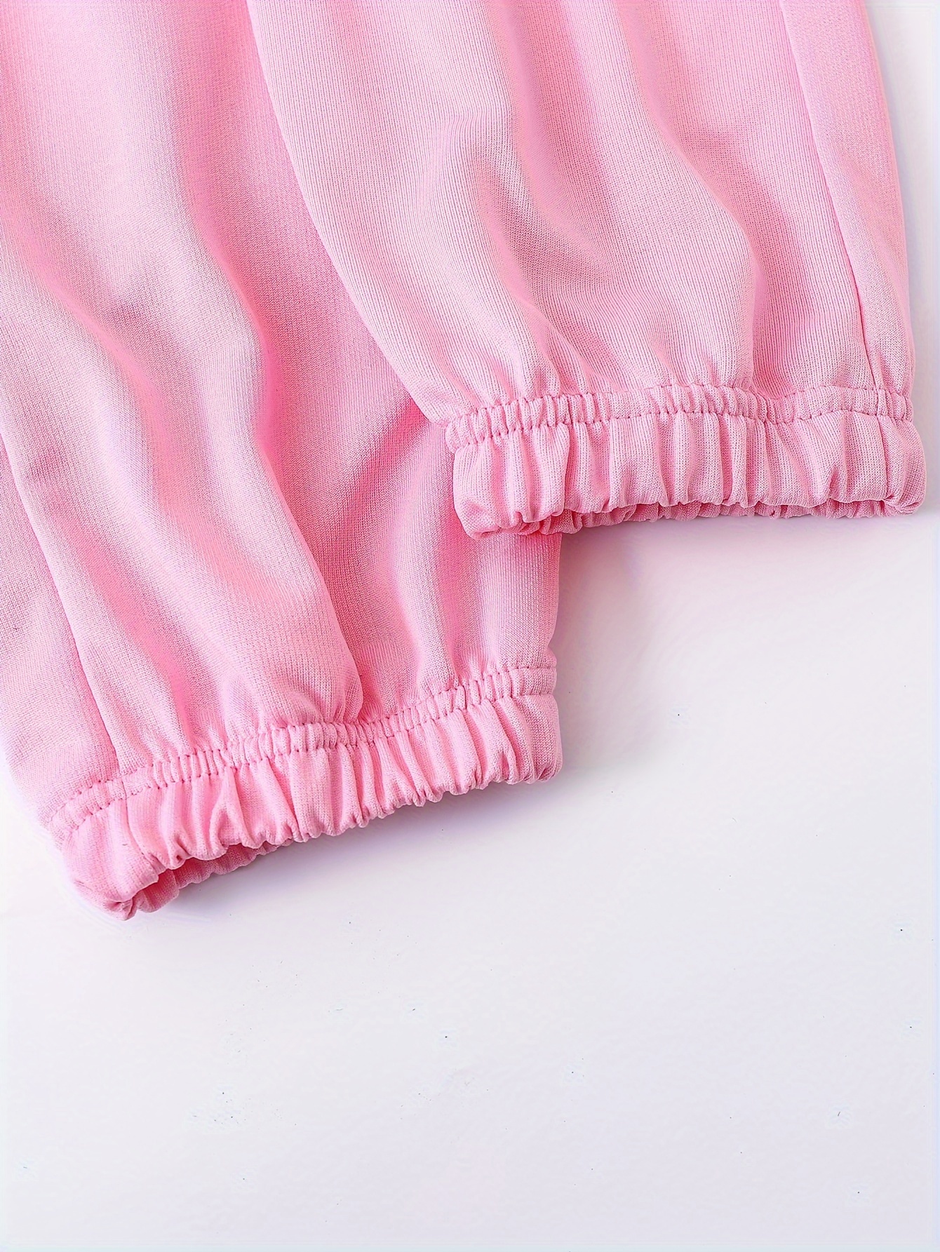 Preppy Style Girls Cute Paws Print Sweatpants Loose Fit - Temu