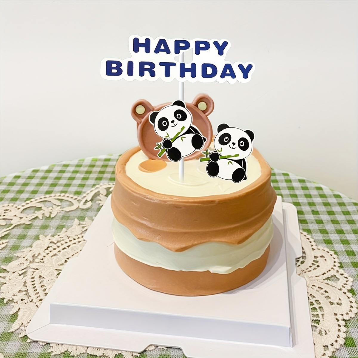 panda birthday cake