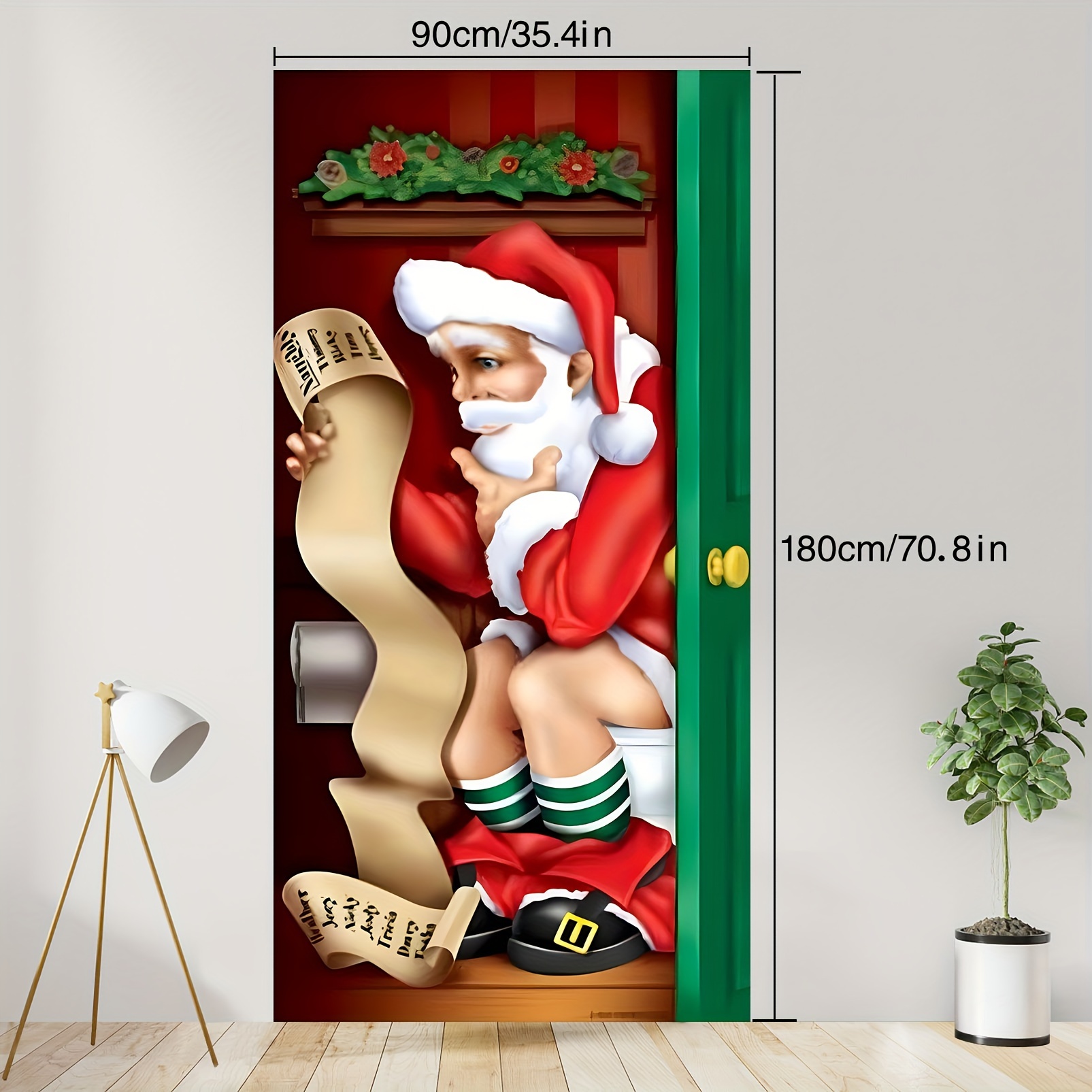 Funny Christmas Door Decoration: Creative Ideas to Brighten Your Home