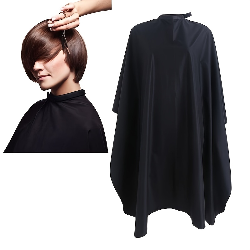 

Waterproof Hair Cutting Cape Dustproof Hair Cutting Apron Adjustable Neck Strap Cape Non Stick Hair Cloak Professional Hairdressing Accessories For All Hair Types