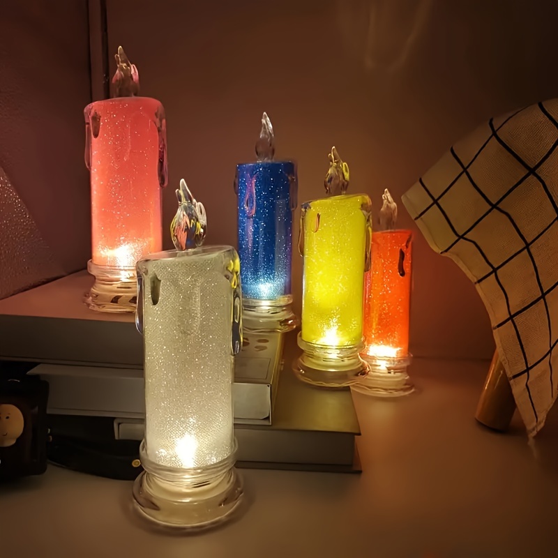 Heart-shaped Candles, Suitable For Scene Atmosphere Layout