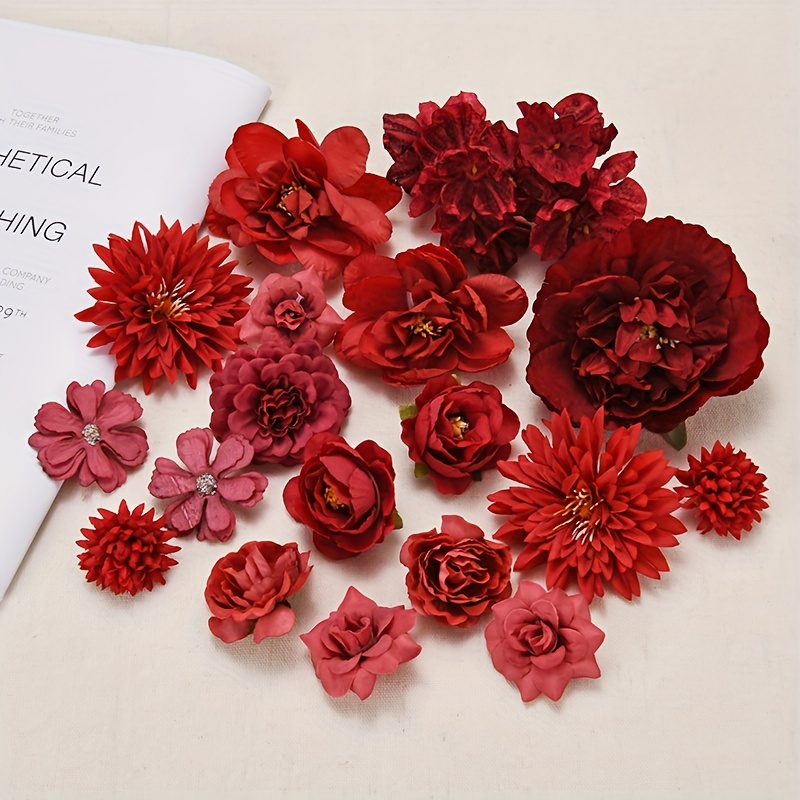 Paper Flowers kit, DIY Interior decoration