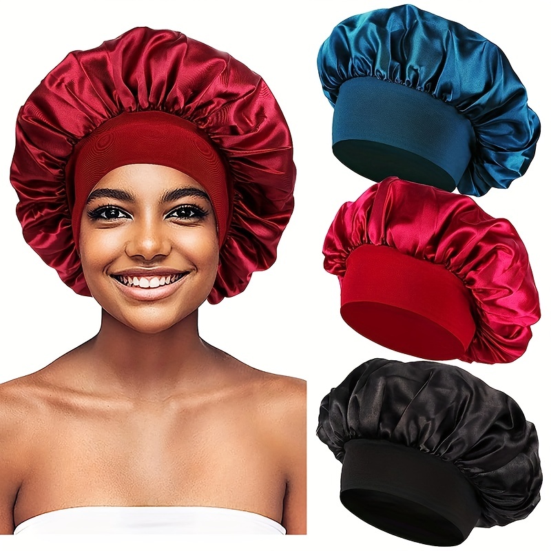 1PC Women Silk Bonnet Cap - Hair Jordan Shop