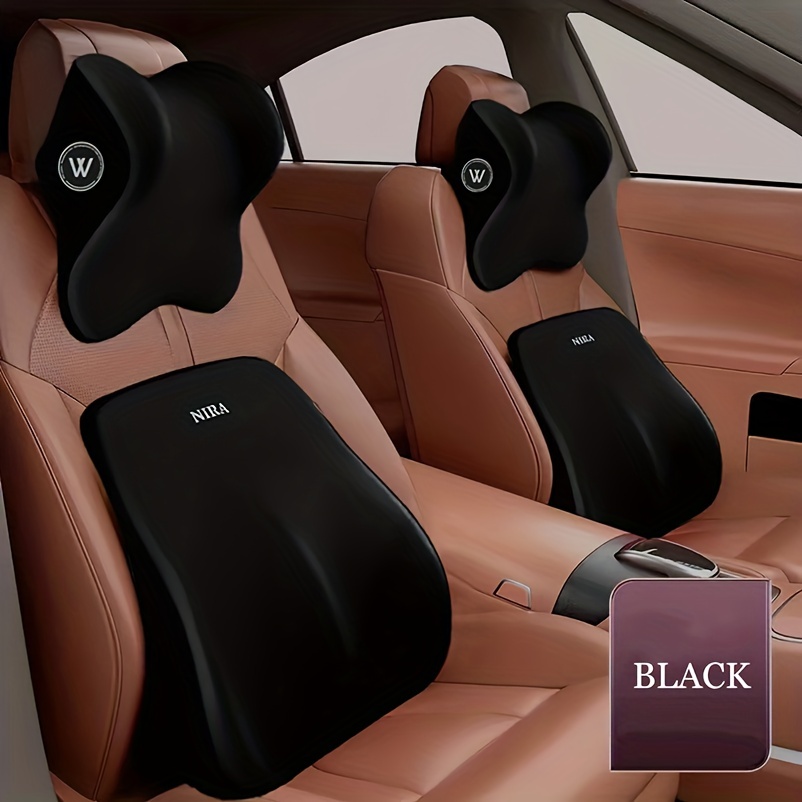 1x Auto Sitz Kopfstütze Nacken Kissen Kissen Kopfstütze für Tesla