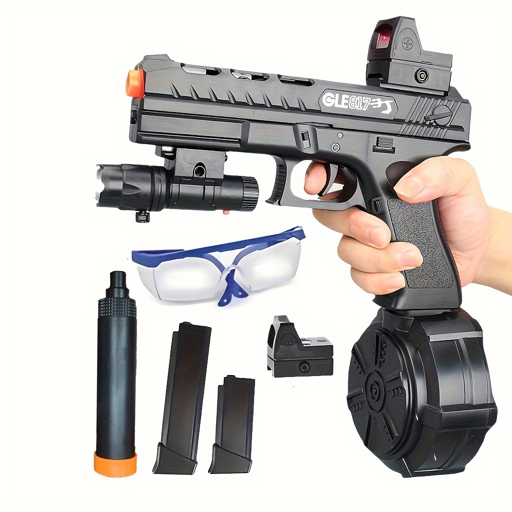 GEL BLASTER Fun Mini Electric Gel Blaster Gun M416 & Foam Blaster
