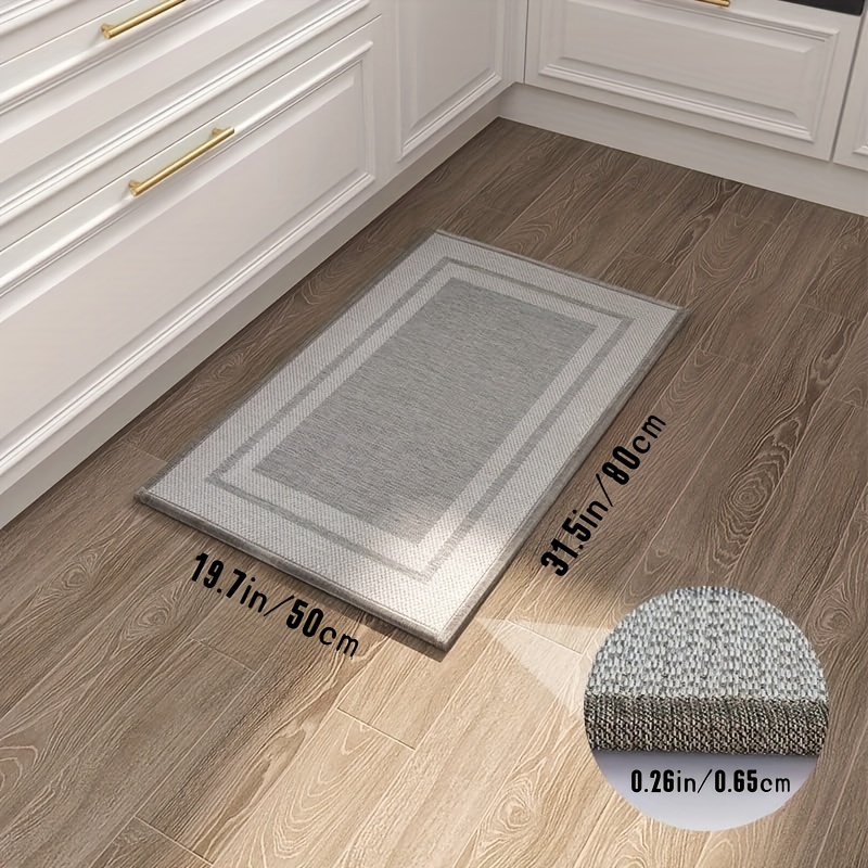 Bathroom Absorbent Floor Mat, Non-slip Quick-drying Anti-dirty Bathroom Mat,  Thickened Door Mat, Coral Fleece Carpet, Household Three-piece Set - Temu